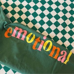 Mayfair “Emotional” Green Sweatpants